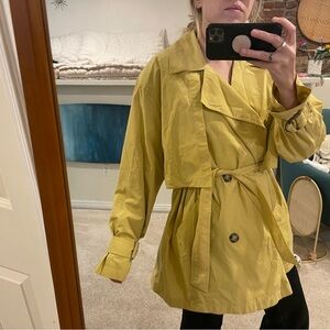 Vintage Mustard trench coat
